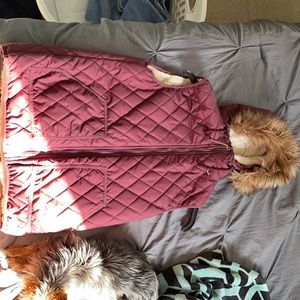 Maroon vest